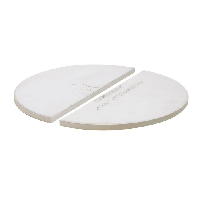 Kamado Joe Half Moon Deflector Plate Set for Classic Joe | Set of 2 | KJ-HDP