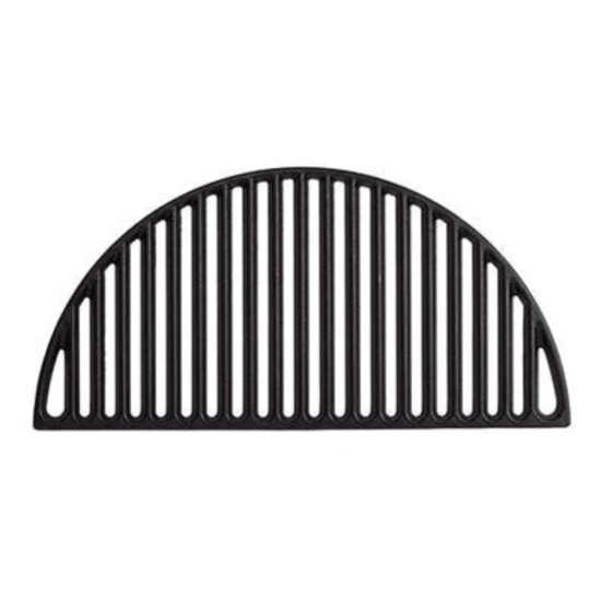 Kamado Joe Half Moon Cast Iron Grate for Classic Joe | KJ-HCICG