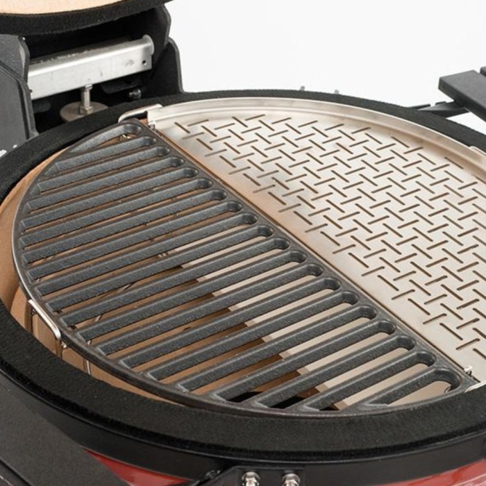 Kamado Joe Half Moon Cast Iron Grate for Classic Joe | KJ-HCICG