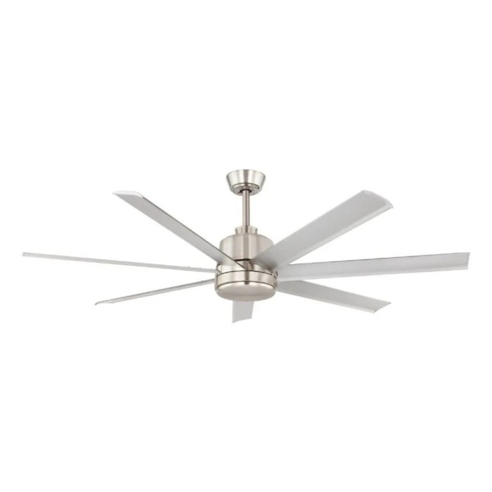 EGLO AZAR 60 Brushed Aluminium Ceiling Fan | 35021