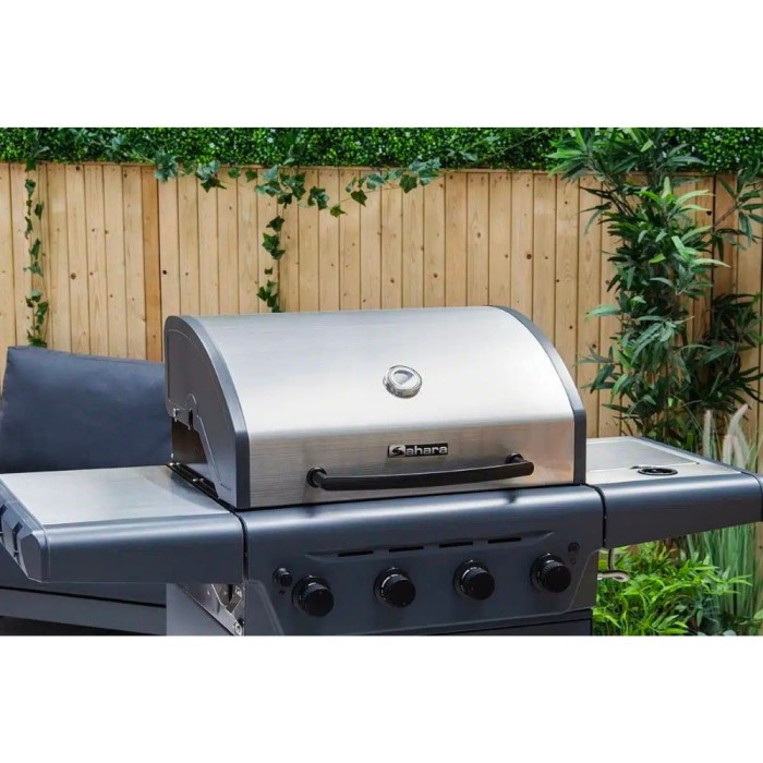 Sahara A450 Performer 4 Burner Gas BBQ