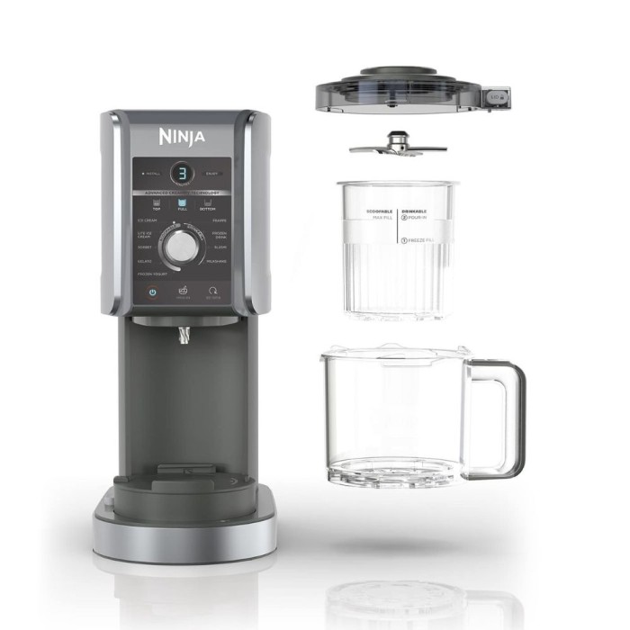 Ninja CREAMi Deluxe 10-in-1 Ice Cream & Frozen Drink Maker