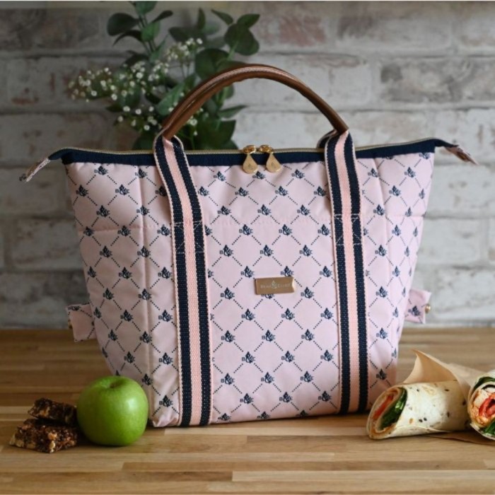 Monogram Candy Floss Convertible Insulated Lunch Bag