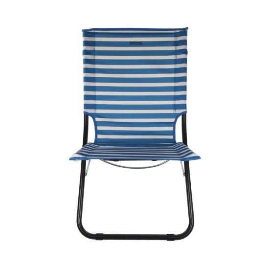 Kruza Beach Lounger | French Blue White