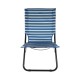 Kruza Beach Lounger | French Blue White