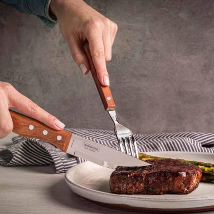 4-Piece Jumbo Steak Knife Set (12 cm)