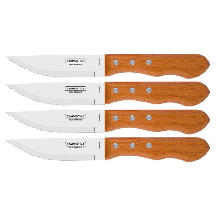 4-Piece Jumbo Steak Knife Set (12 cm)
