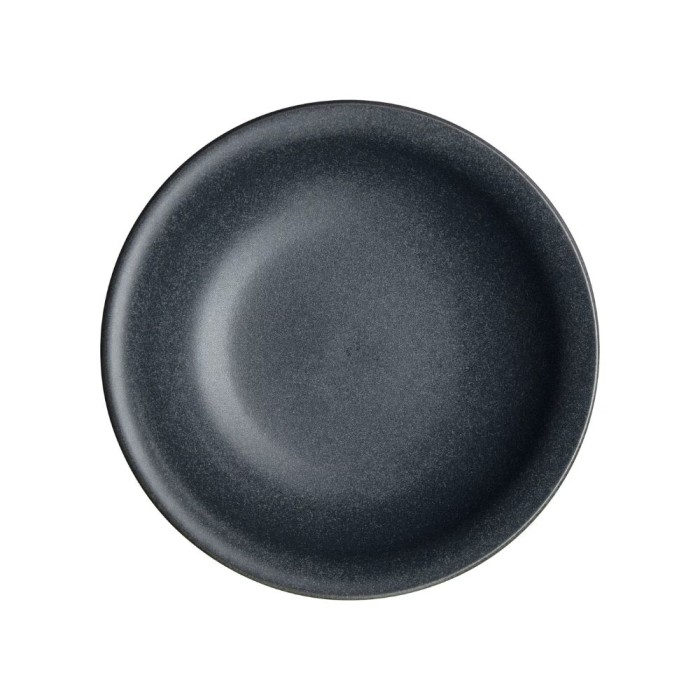 Impression Charcoal Blue Medium Shallow Bowl