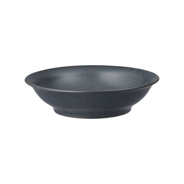 Impression Charcoal Blue Medium Shallow Bowl