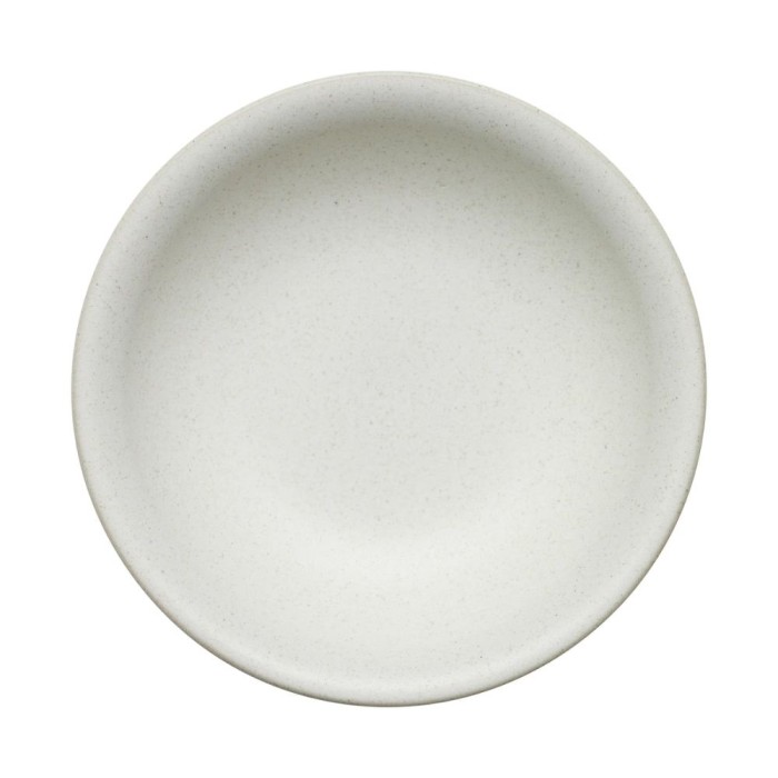 Impression Cream Medium Shallow Bowl