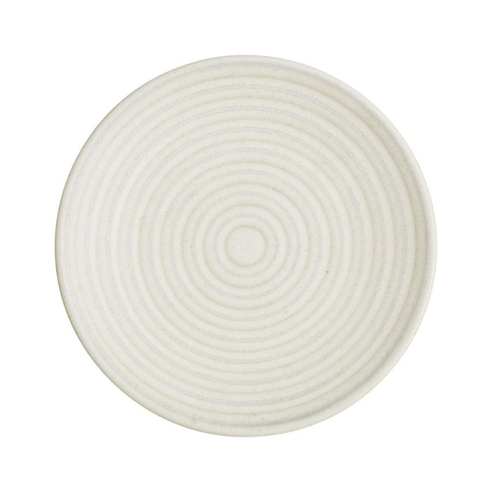 Impression Cream Spiral Small Plate