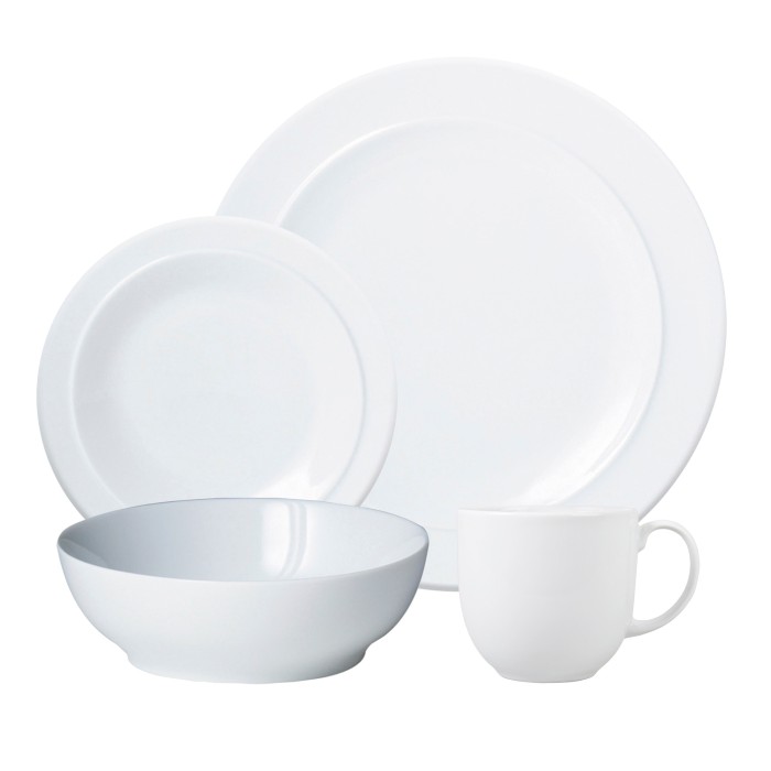 White By Denby 16 Piece Tableware Set