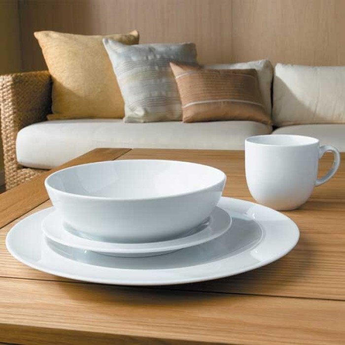 White By Denby 16 Piece Tableware Set