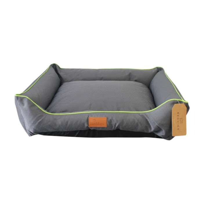Waterproof Lounger Charcoal/Lime Large
