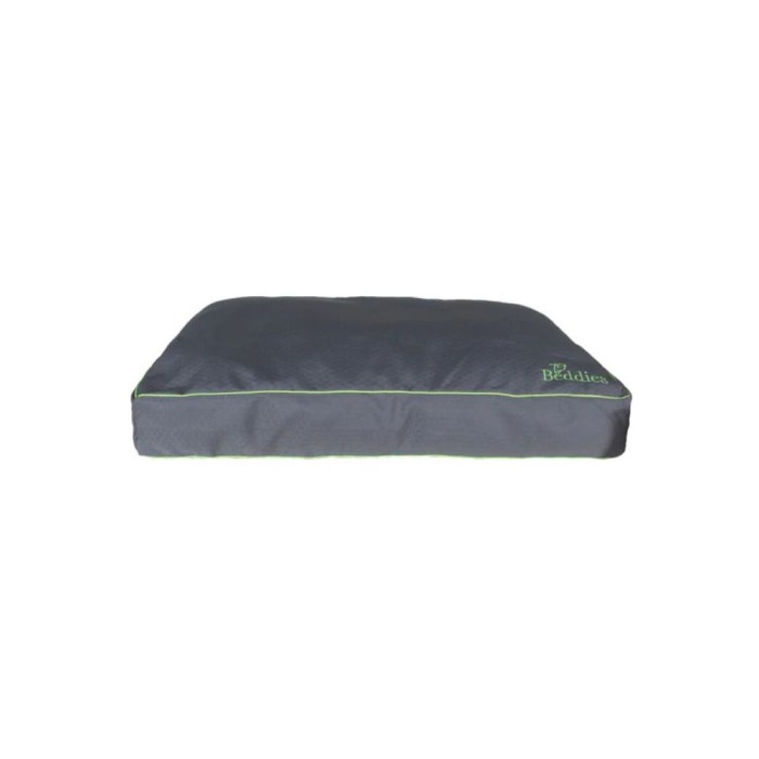Waterproof Mattress Charcoal/Lime Small