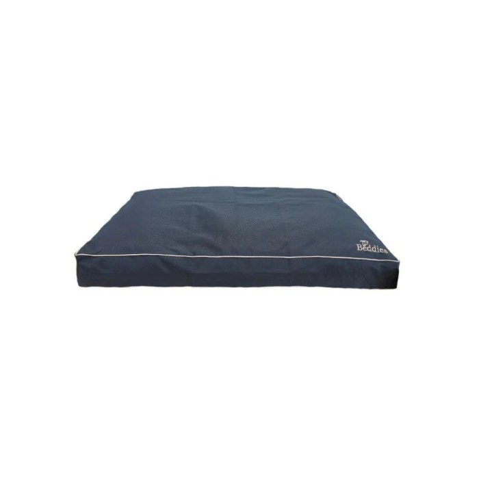 Dark Navy/Light Beige Waterproof Mattress Small