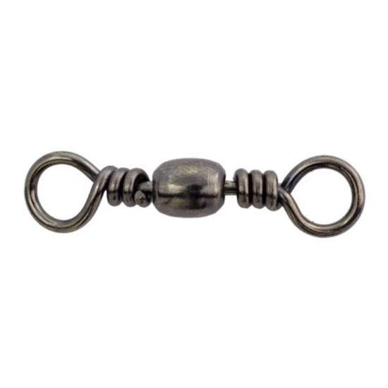 Black Barrel Swivel Size 2 | 10pcs