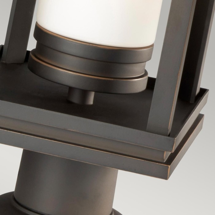 South Hope 1 Light Large Pedestal - Rubbed Bronze