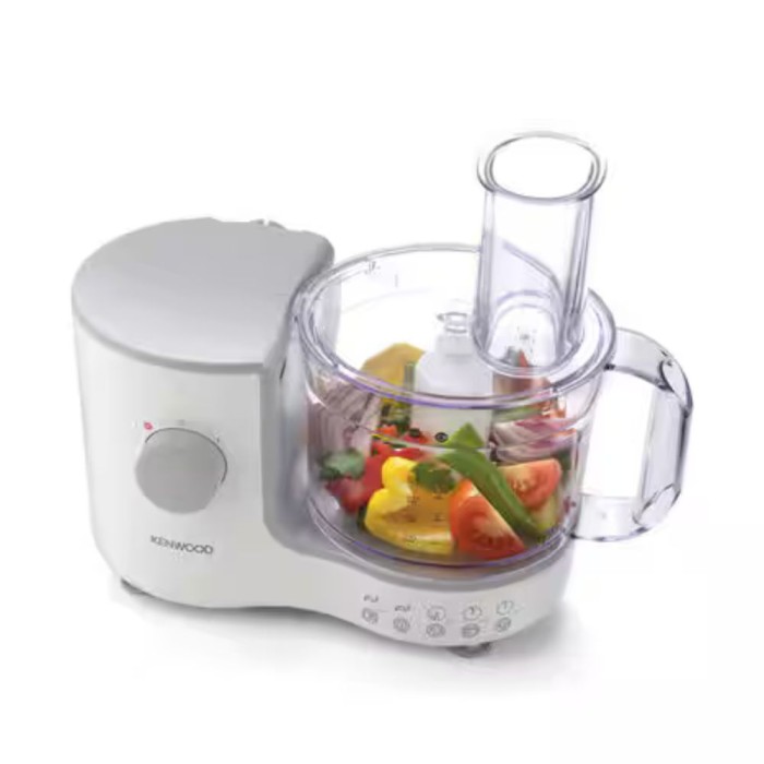 Compact Food Processor White & Grey