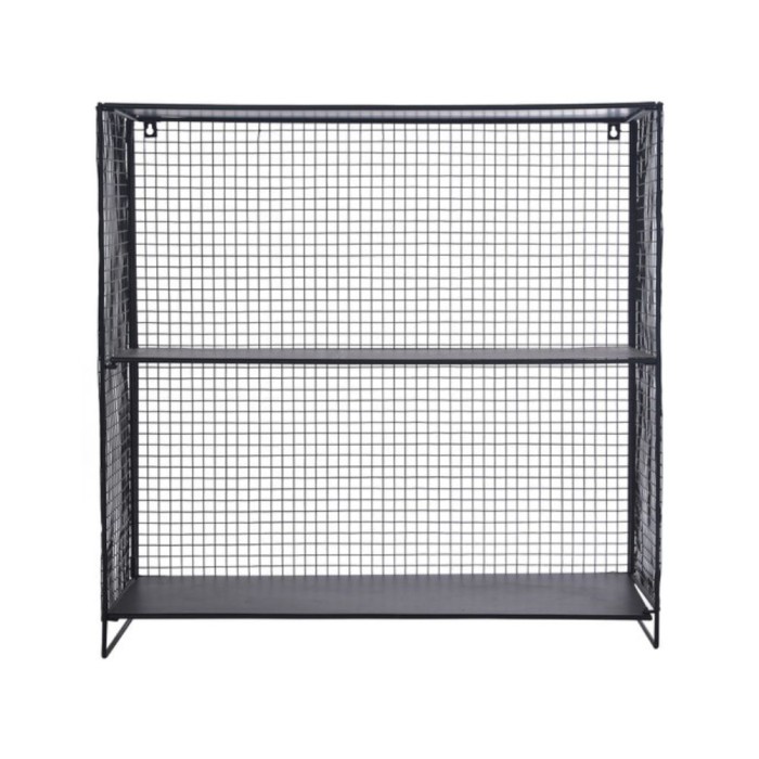 Hornton Storage Unit Iron 86cm | Black