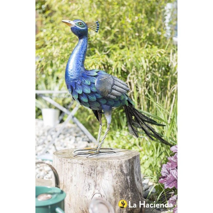 Vida Peacock Garden Ornament