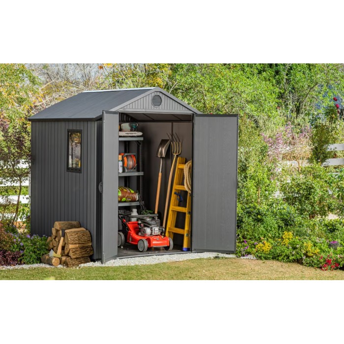 Keter Darwin Garden Shed | 6ft x 6ft | Green