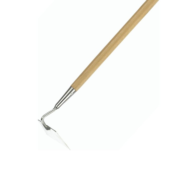 Stainless Steel Long Handled Draw Hoe