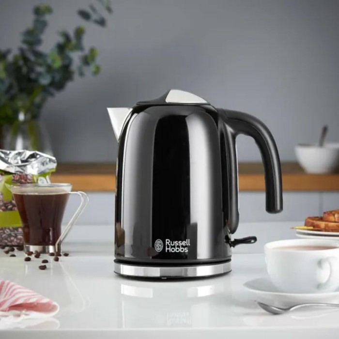 Stainless Steel Kettle | Black