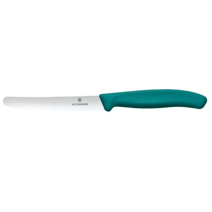 Victorinox Swiss Classic Tomato & Table Knife - Green