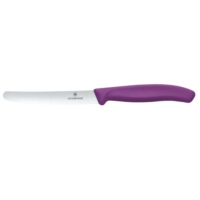Victorinox Swiss Classic Tomato & Table Knife - Purple
