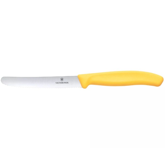 Victorinox Swiss Classic Tomato & Table Knife - Yellow