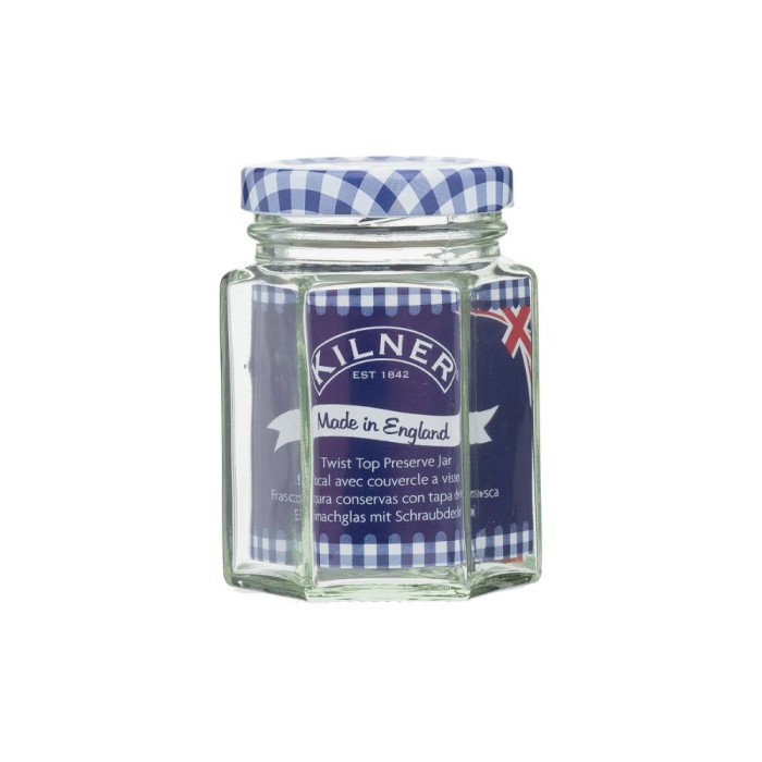 Kilner Hexagonal Twist Top Jar 110ml