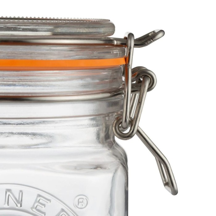 Kilner Clip Top Square Jar 0.25L