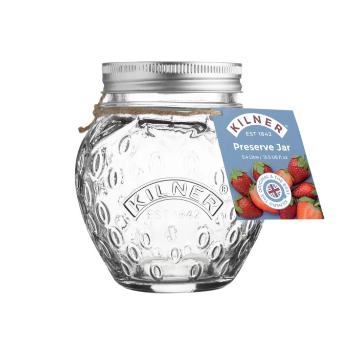 Kilner Strawberry Fruit Preserve Jar 0.4L