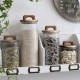 Storage Jar with Acacia Wooden Lid 2L