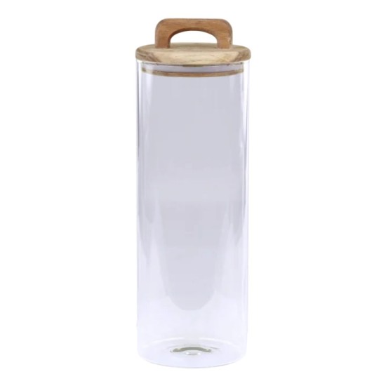 Storage Jar with Acacia Wooden Lid 2L