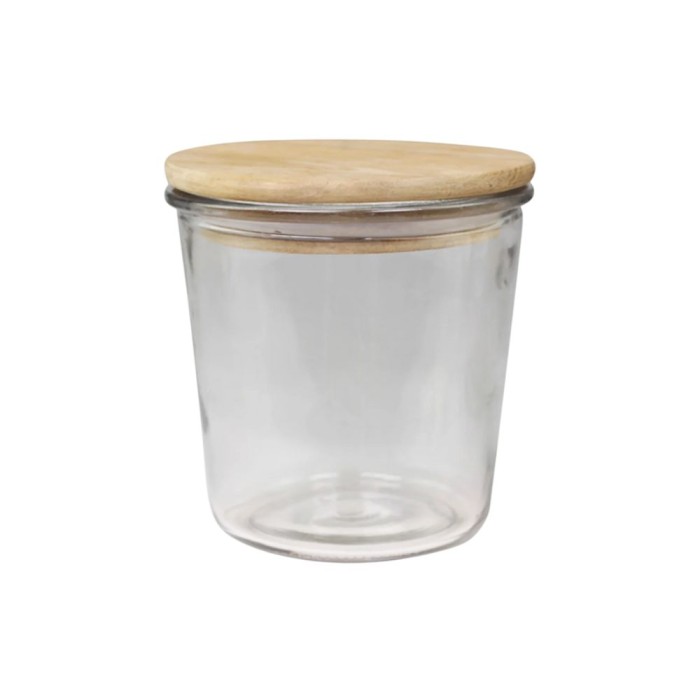 Vallet Storage Jar with Wooden Lid 290ml