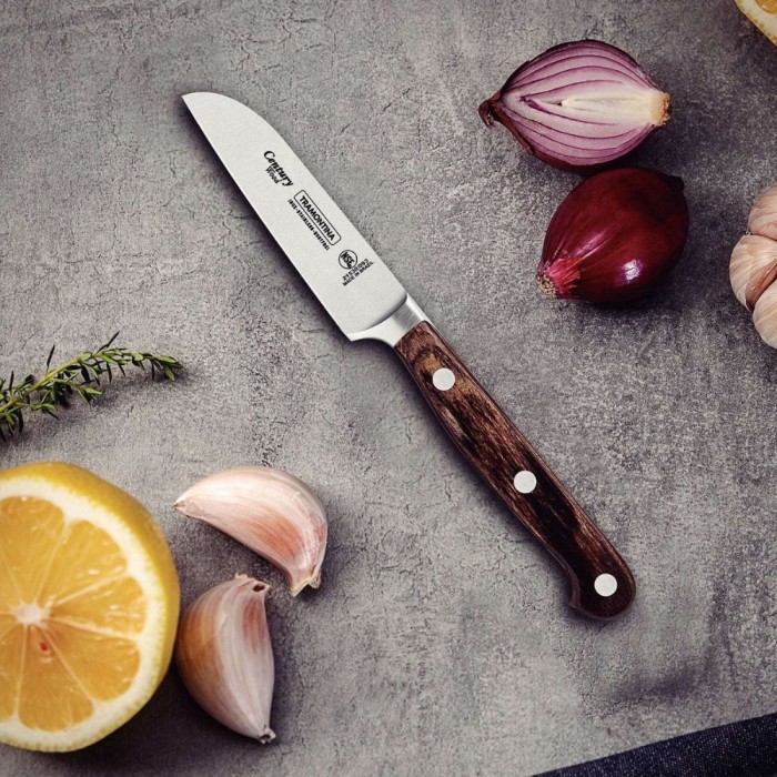 3″ Fully Forged Paring Knife with Wooden Handle