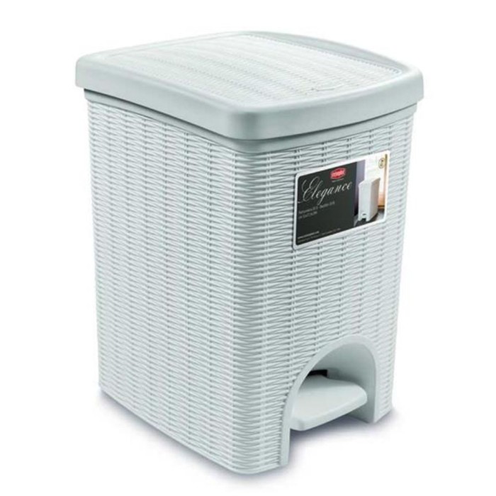 Elegance Pedal Bin 20L - White