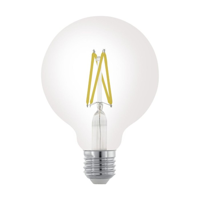 Bulb E27 LED G95 7.5W Clear 2700K