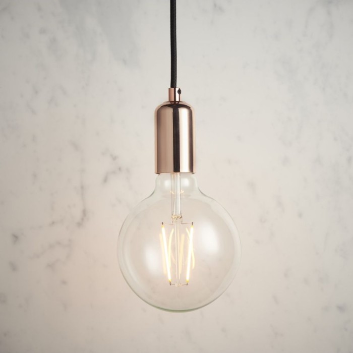 Studio Pendant Light Copper/Black