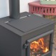 ESSE Outdoor Garden Stove Wood Burner & Grill | Matt Black