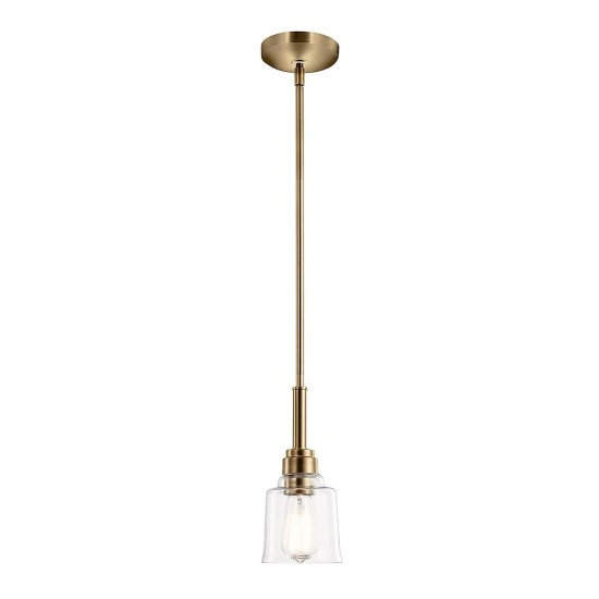 Aivian Dome Pendant Light Weathered Brass