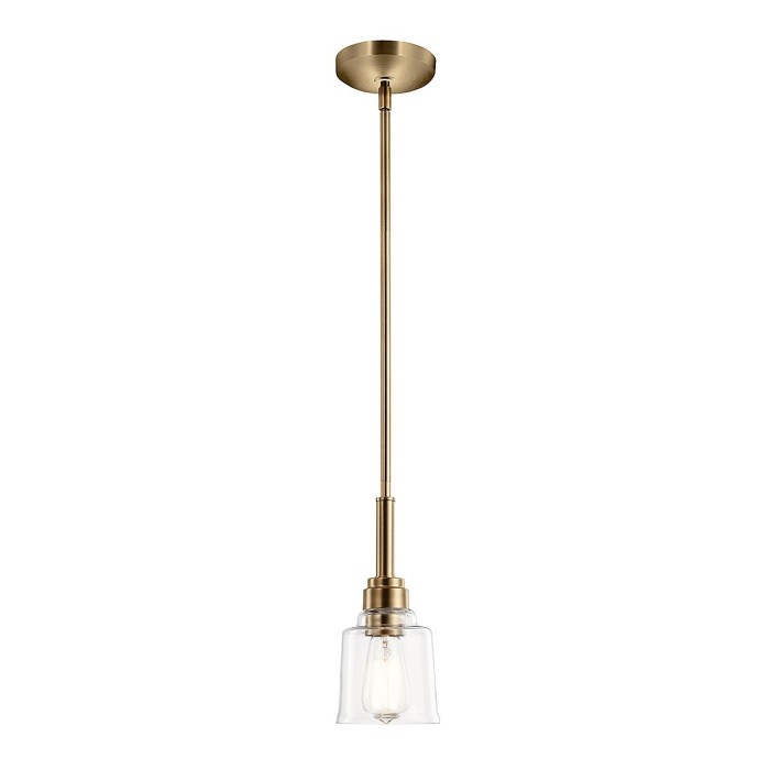 Aivian Dome Pendant Light Weathered Brass