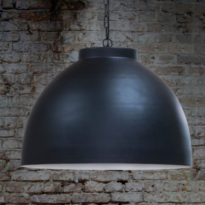 Kylie XL Hanging Lamp | Graphite & White