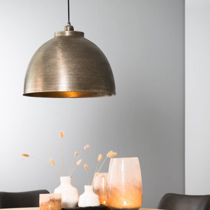 Kylie Hanging Lamp | Dark/Raw Nickel