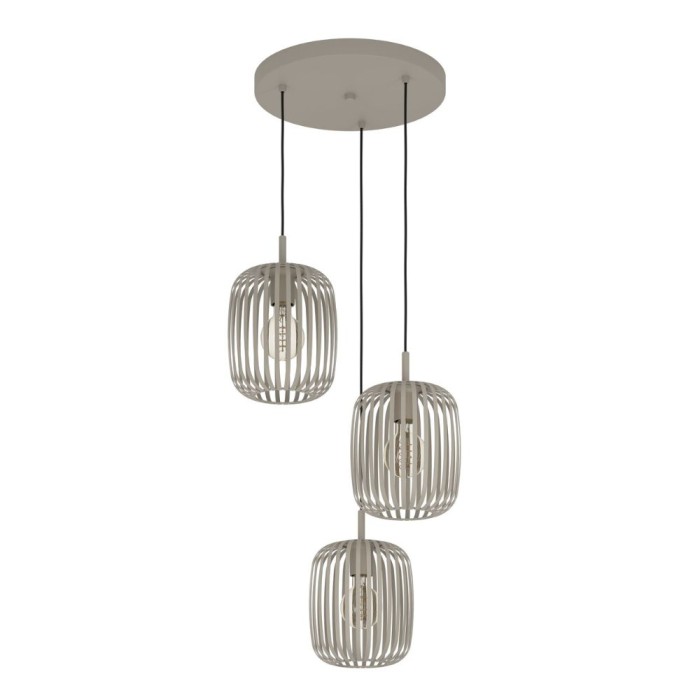 Romazzina 3 Pendant Light H 110cm x D 46cm