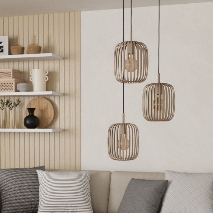 Romazzina 3 Pendant Light H 110cm x D 46cm