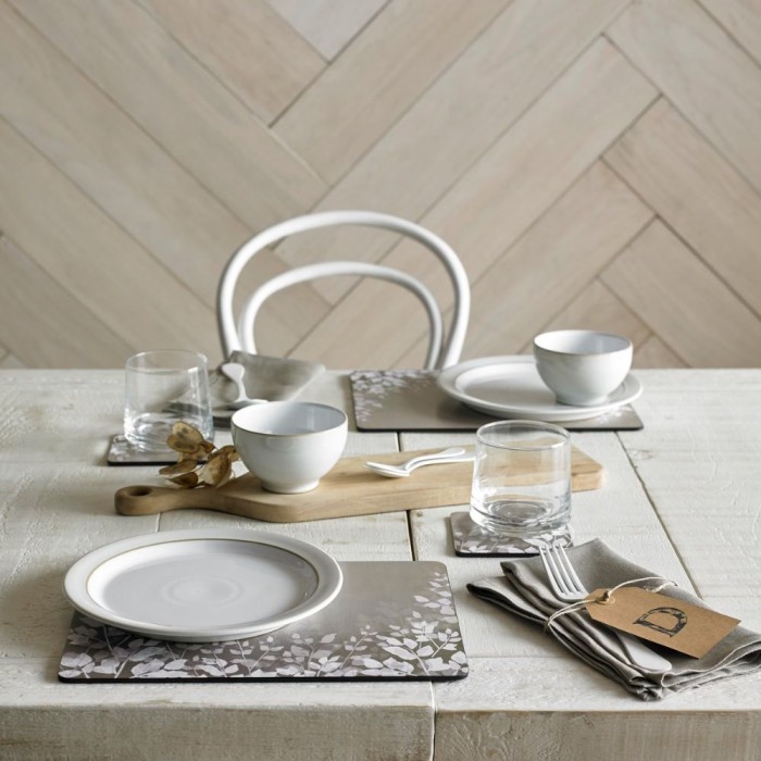 Colours Natural Foliage Placemats Set Of 6