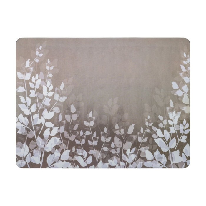 Colours Natural Foliage Placemats Set Of 6